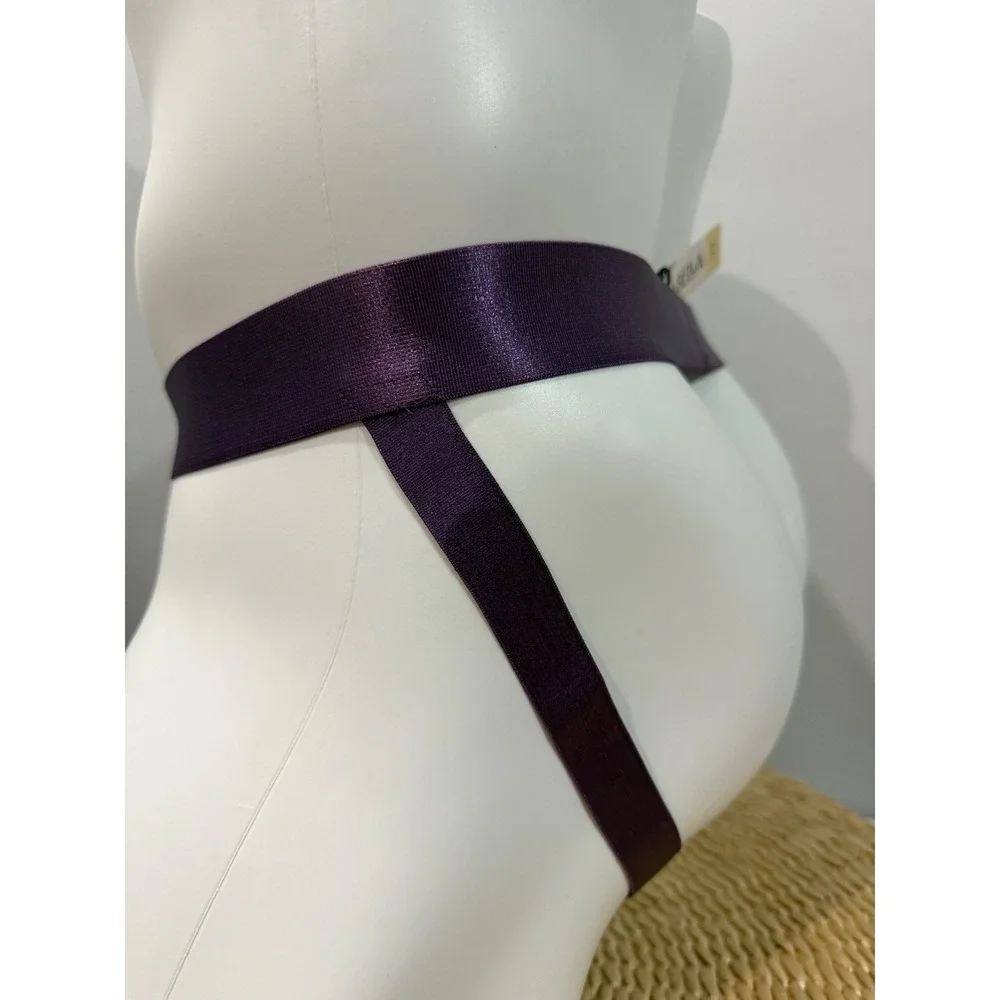 Cosabella NSN Men's Lace Jock Strap Purple Supportive Luxury Underwear size L